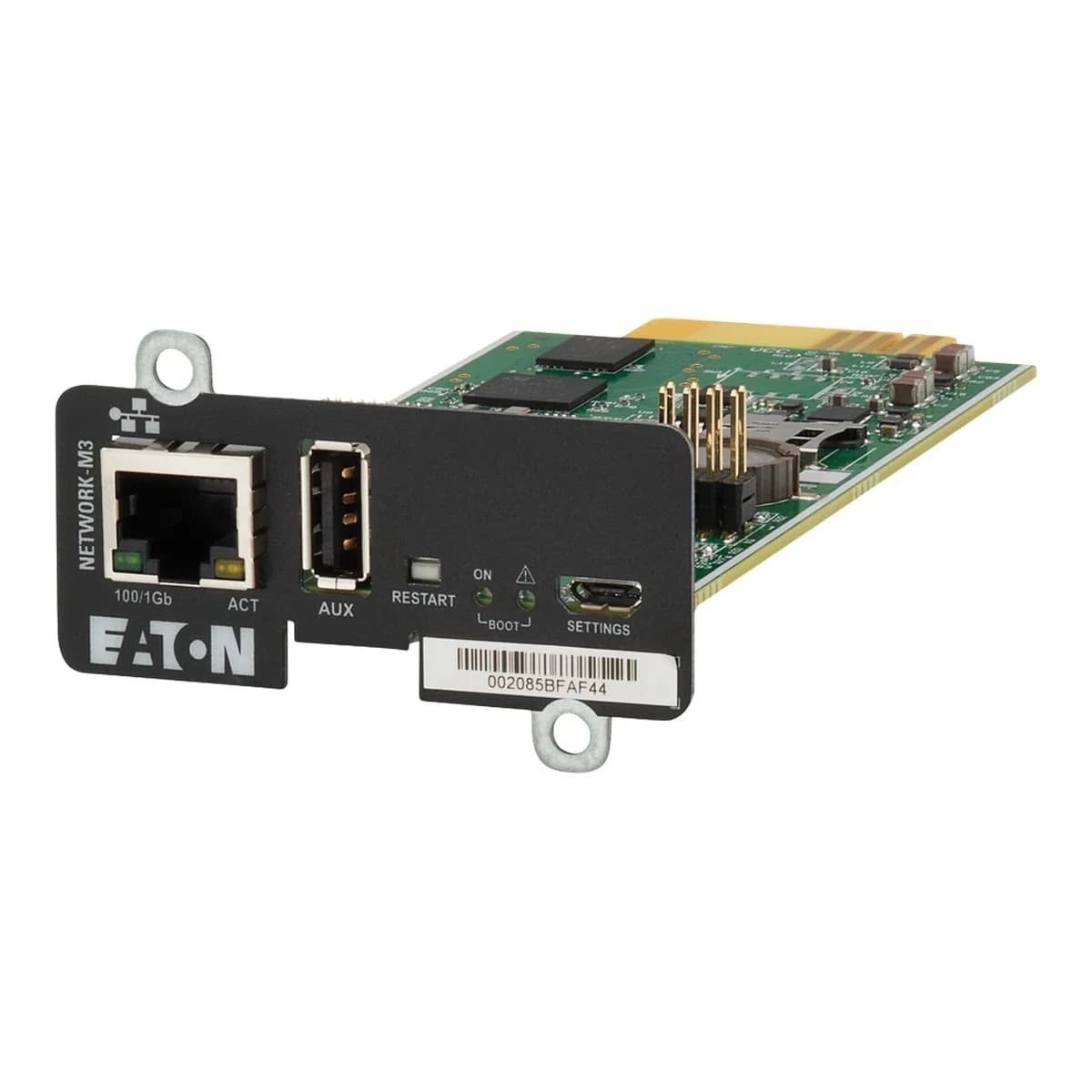 EATON Mrežna Upravljiva Kartica M3, Gigabit Ethernet 10/100/1000, Web/SNMP, IPv6, Radius Support