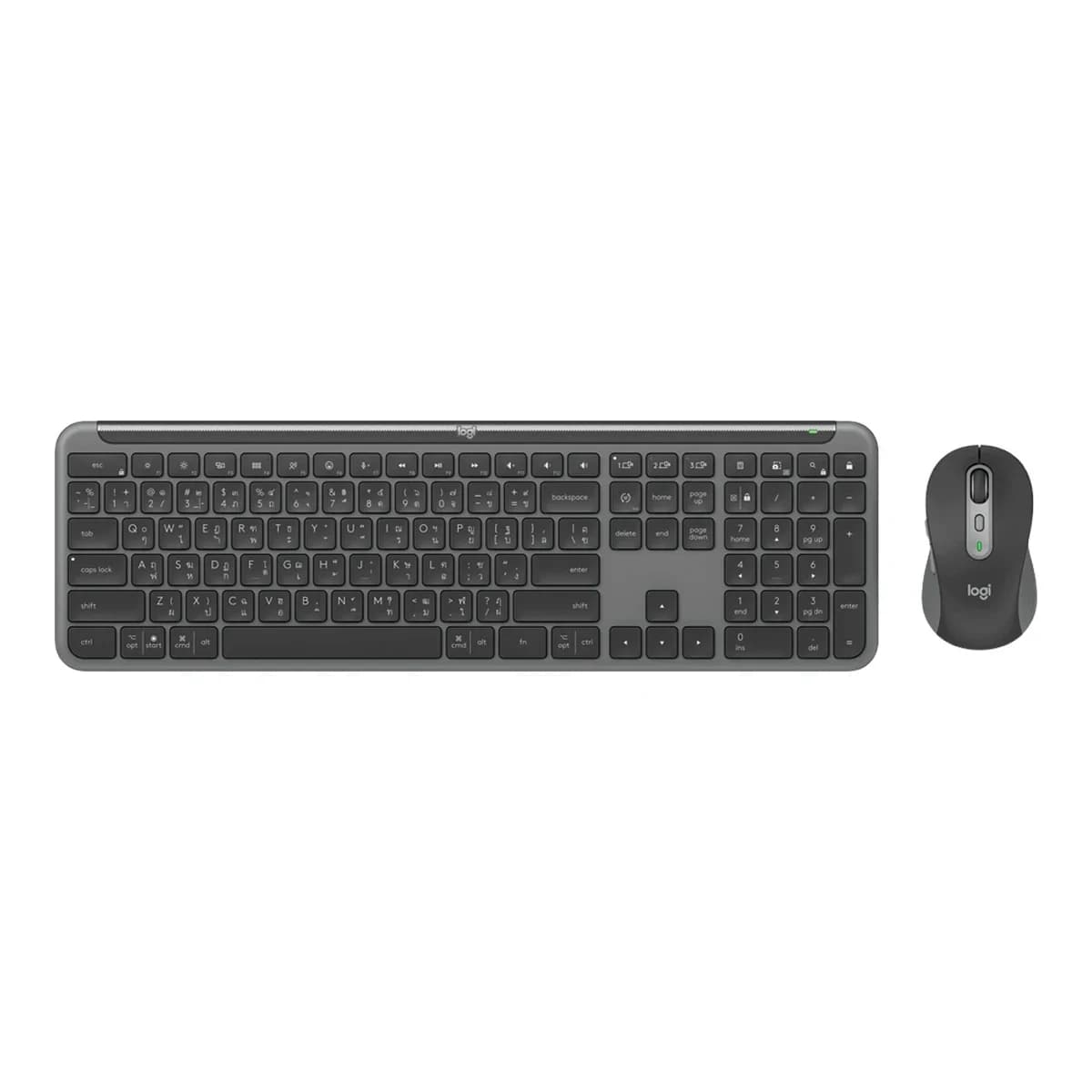 LOGITECH Tastatura Bezicna Signature Slim Combo MK950, Bluetooth/2.4GHz, Full