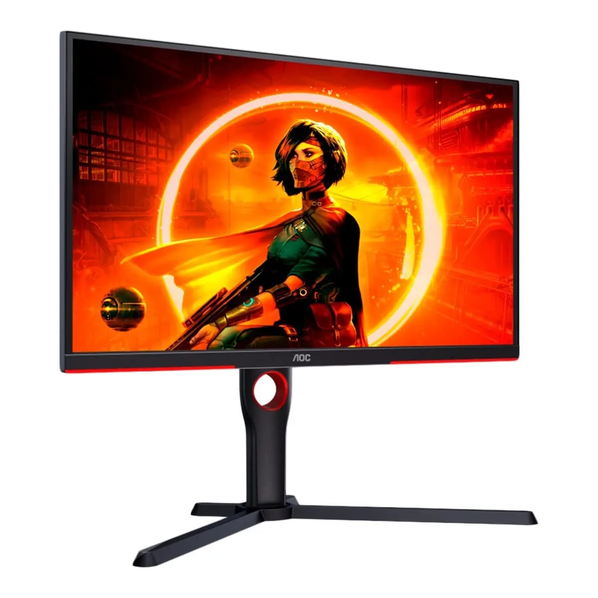 AOC Monitor Gaming 25G3ZM/BK 24.5" Full HD, VA Panel, 240Hz, 0.5ms, Adaptive Sync, Full Ergo, HDMI, DP