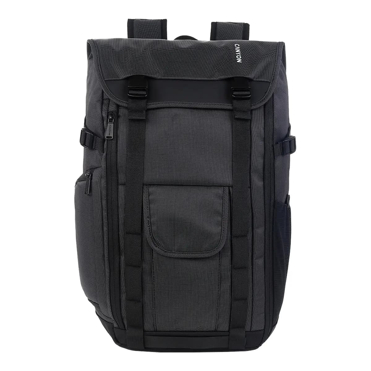 CANYON BPA-5 Laptop backpack for 15.6 inch Product spec/sizemm:445MM x305MM x 130MM Black EXTERIOR materials:100%
