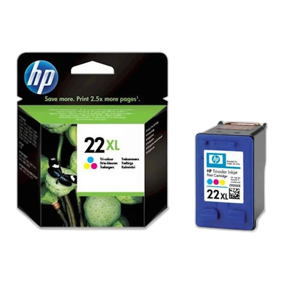 Tinta HP color 22 XL