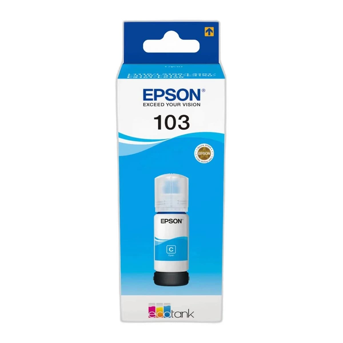 Tinta EPSON EcoTank 103 Cyan