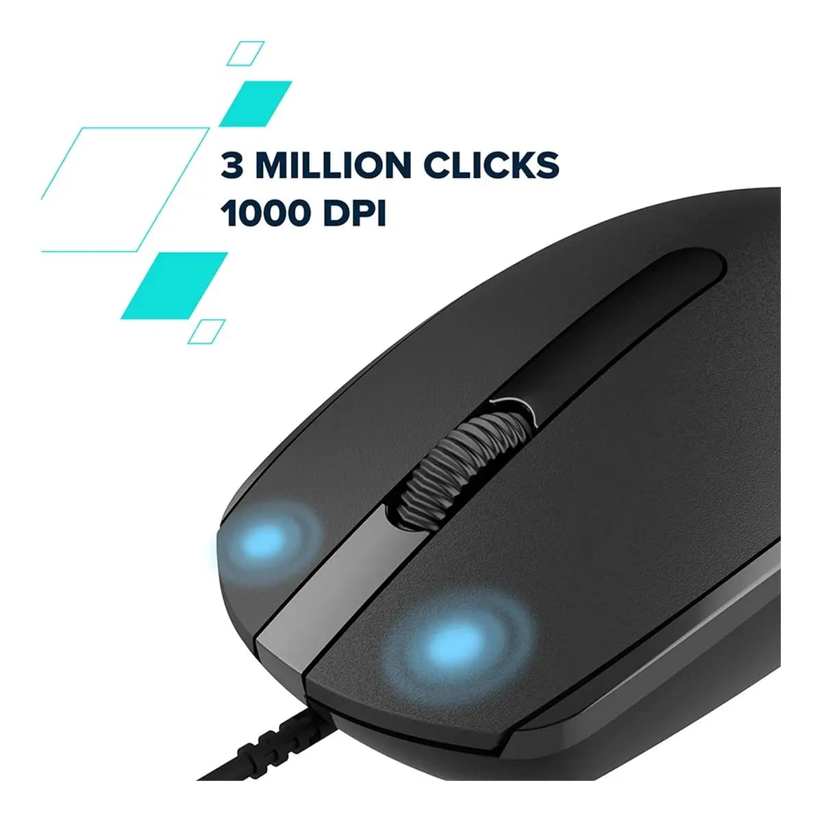 CANYON Miš Standardni CNE-CMS10DG, USB, 1000 DPI, Lightweight