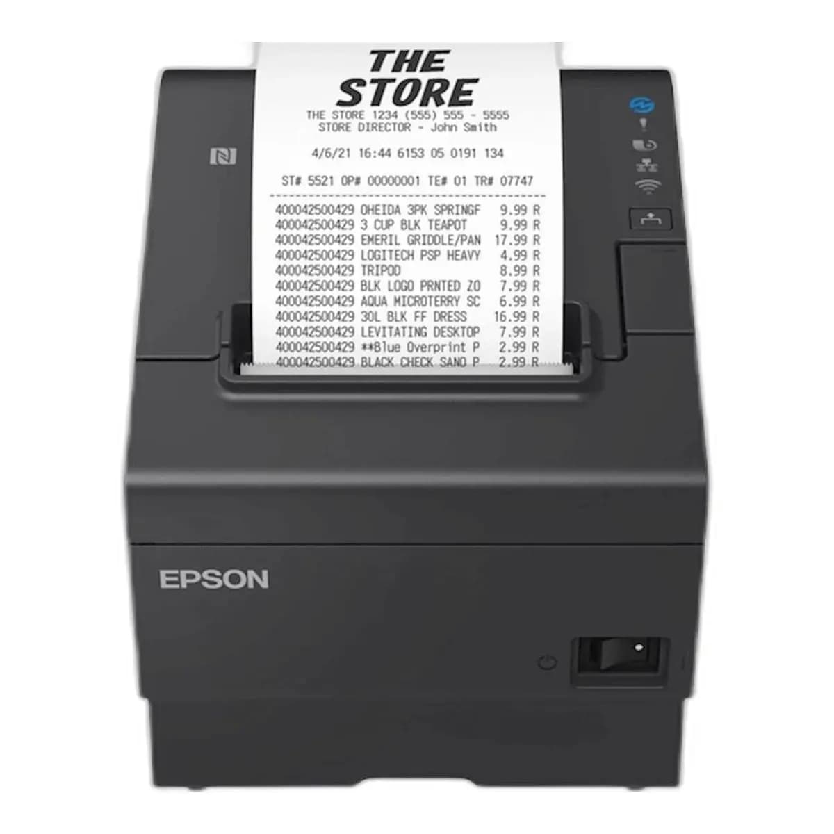 EPSON Termalni Printer TM-T88VII-112, USB/Ethernet/Serial, 500mm/s, Crna