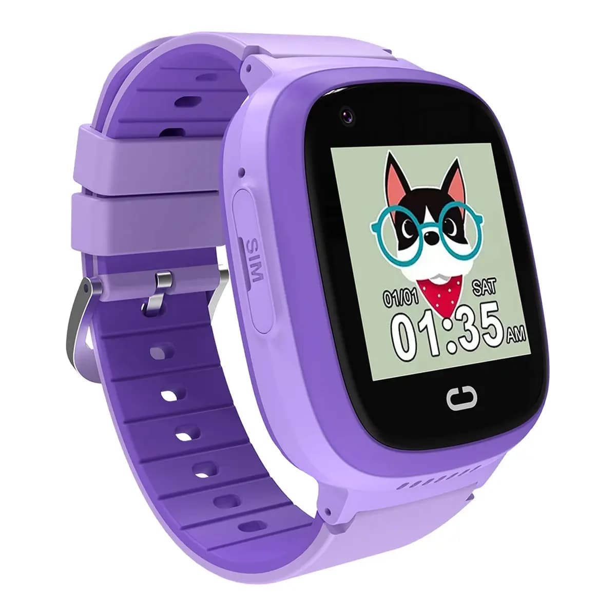 CANYON kids watch Sunny KW-48 Video 4G GPS Games&Music Violet