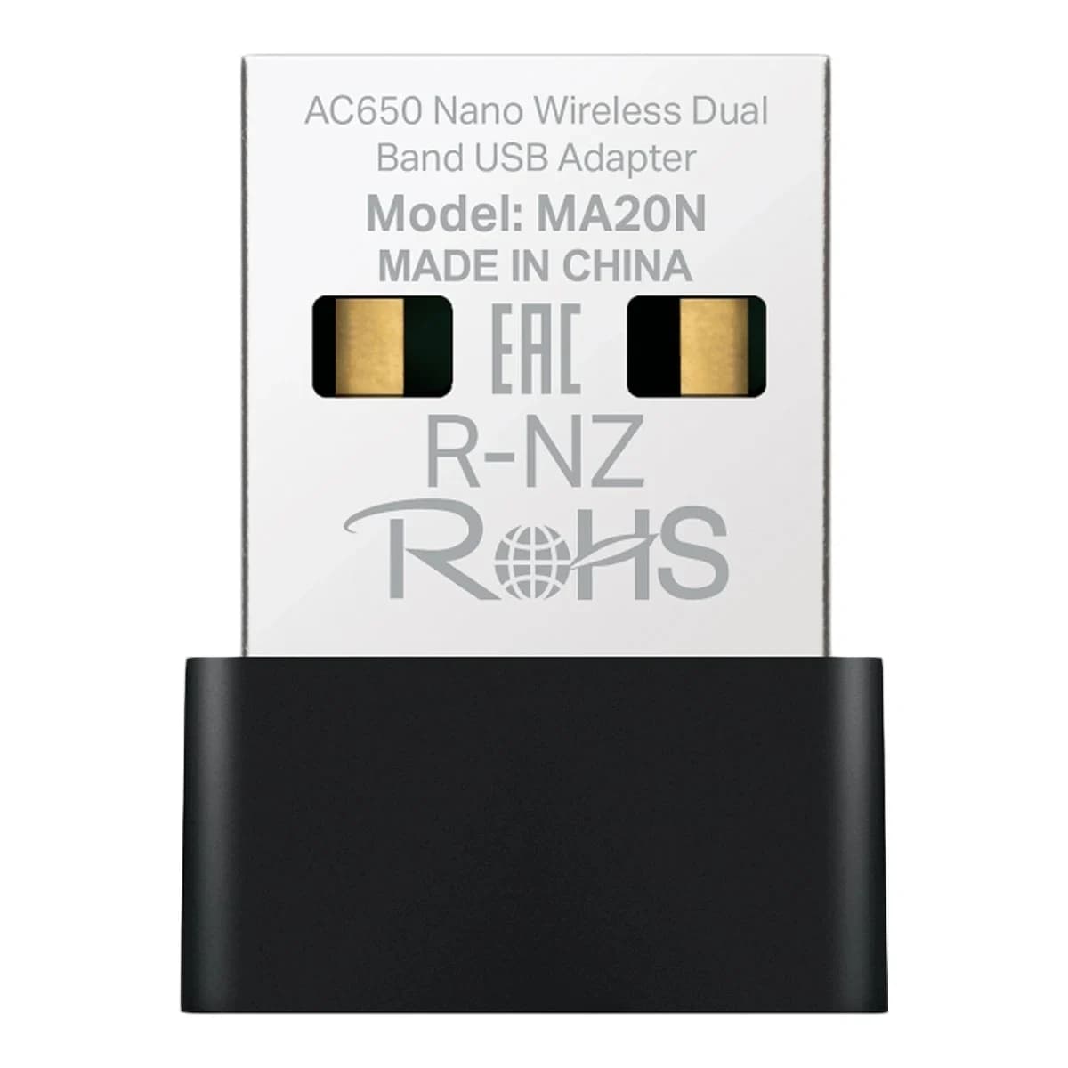 MERCUSYS USB WiFi Kartica AC650 MA20N, Dual Band, Nano, WPA3