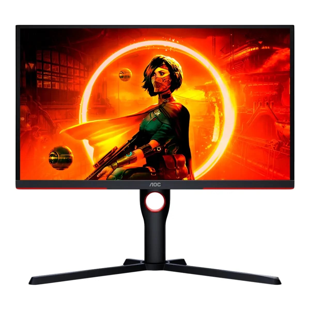 AOC Monitor Gaming 25G3ZM/BK 24.5" Full HD, VA Panel, 240Hz, 0.5ms, Adaptive Sync, Full Ergo, HDMI, DP