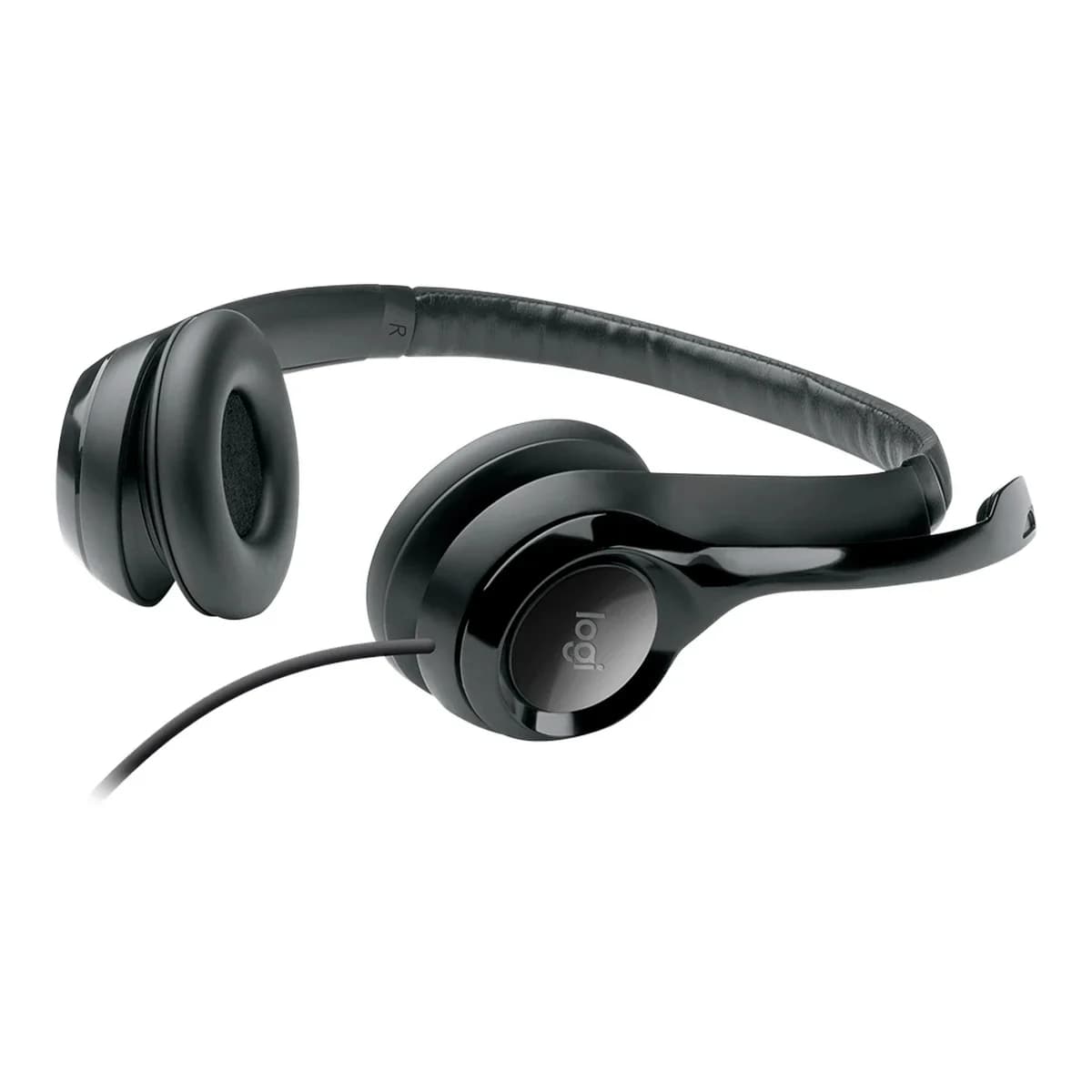 LOGITECH H390 Corded Slušalice - BLACK - USB