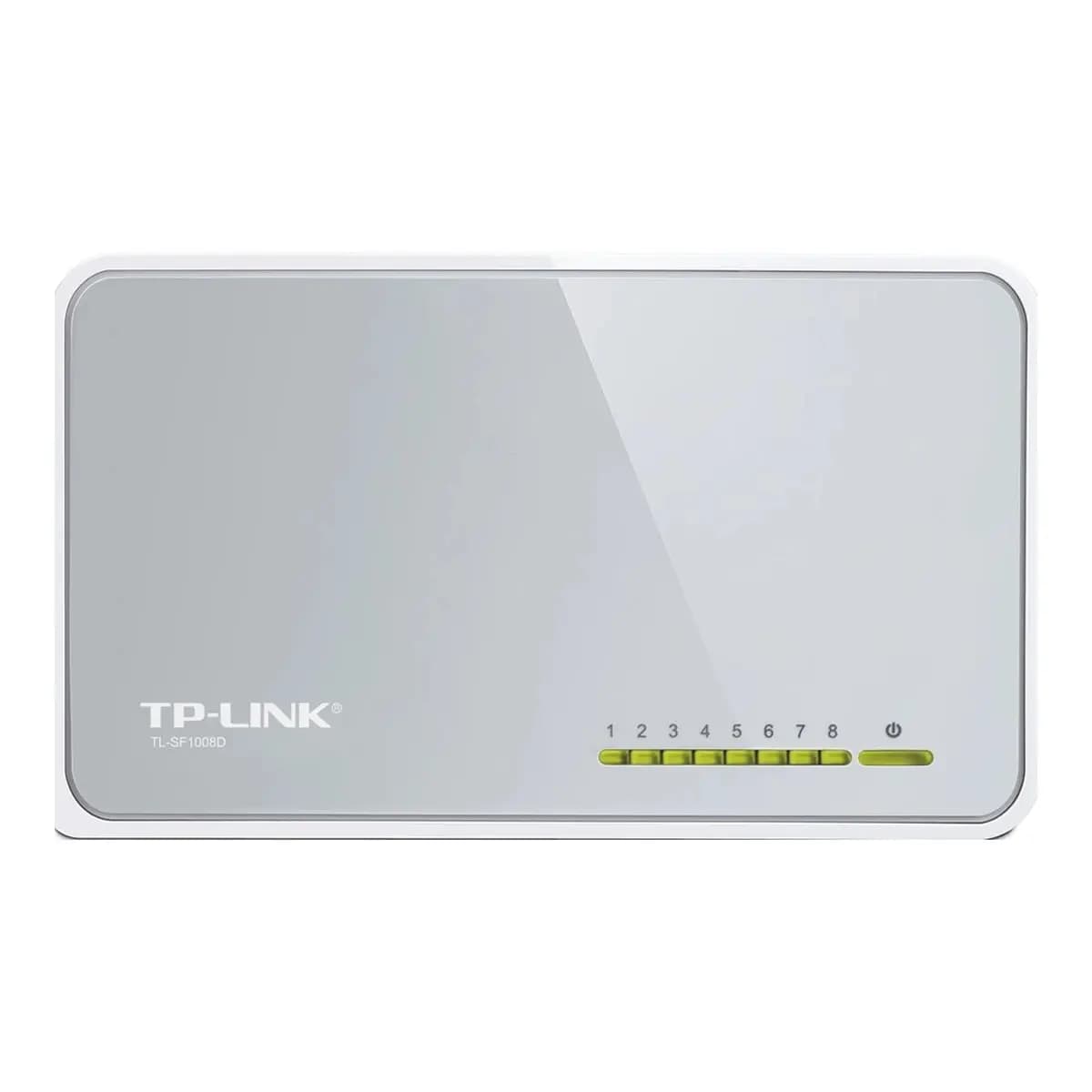 TP-LINK Switch 8-Port 10/100Mbps TL-SF1008D, Unmanaged, Desktop, Fanless