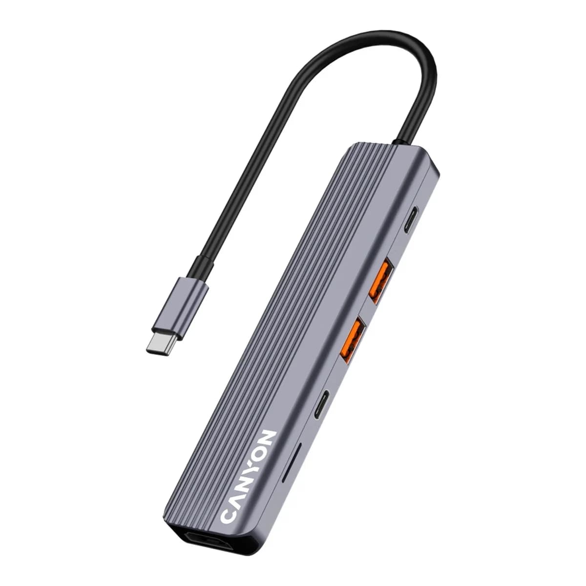 CANYON hub DS-17 6in1 4k USB-C Grey