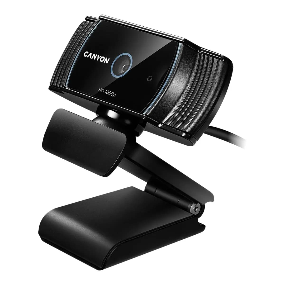 CANYON C5 1080P full HD 2.0Mega auto focus webcam with USB2.0 connector 360 degree rotary