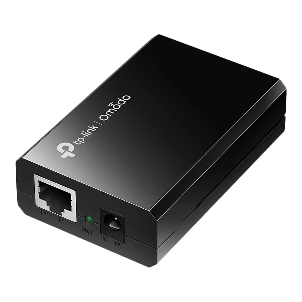 TP-LINK PoE Injector Omada, Gigabit Ethernet, 15.4W, IEEE 802.3af, 2x RJ-45