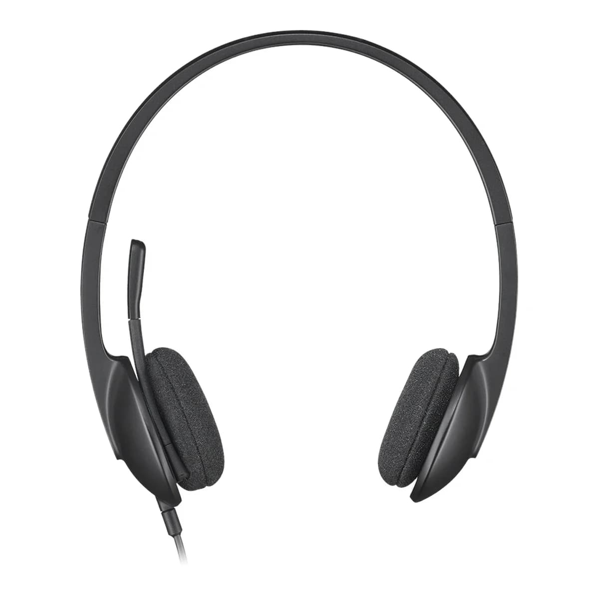 Logitech H340 USB Corded Headset - Crni, Visokokvalitetan Zvuk, Udoban Dizajn