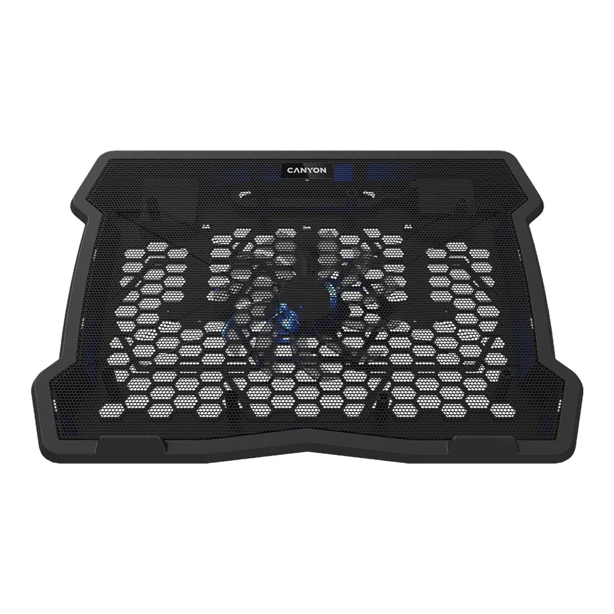 CANYON NS02 Cooling stand single fan with 2x2.0 USB hub support up to 10”-15.6” laptop