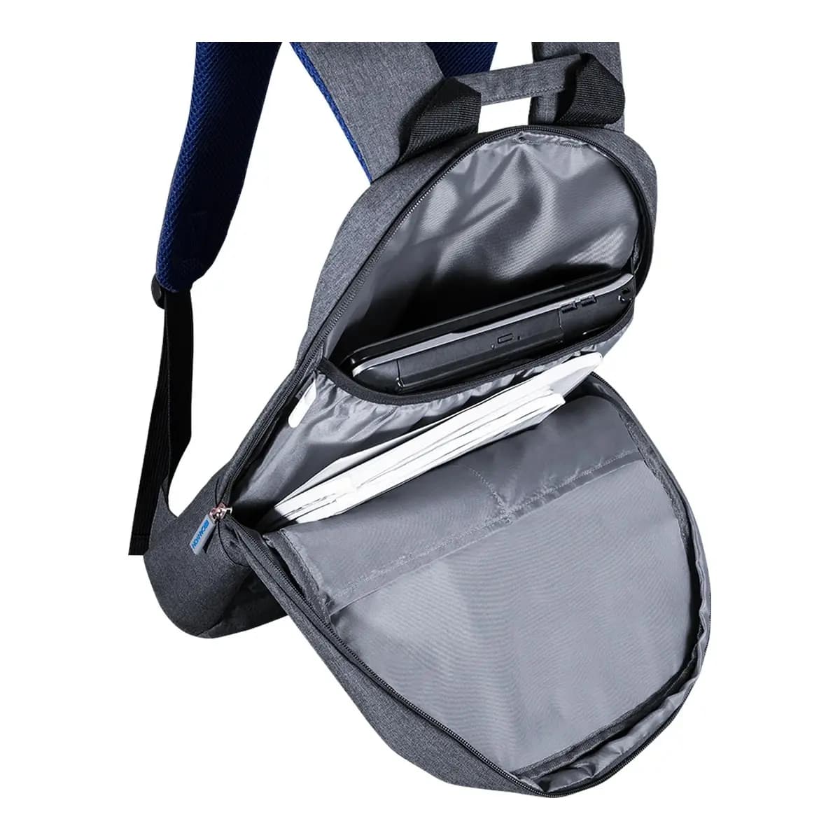 CANYON BP-4 Backpack for 15.6'' laptop material 300D polyeste Gray 450*285*85mm0.5kgcapacity 12L