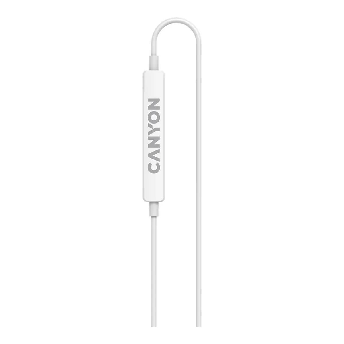 CANYON headphones SEP-6 TYPE-C HiRes sound White