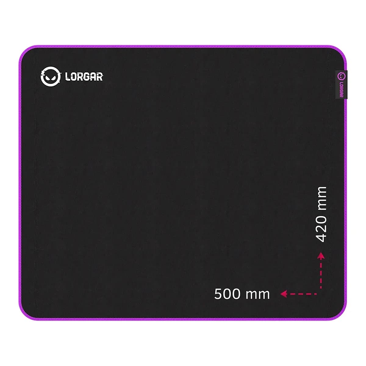 Lorgar Main 315 Gaming podloga 500x420x3mm High speed Purple