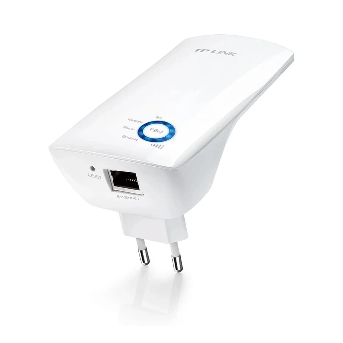 TP-LINK Range Extender WiFi N 300Mbps TL-WA850RE, Wall Mount, Range Extender Button