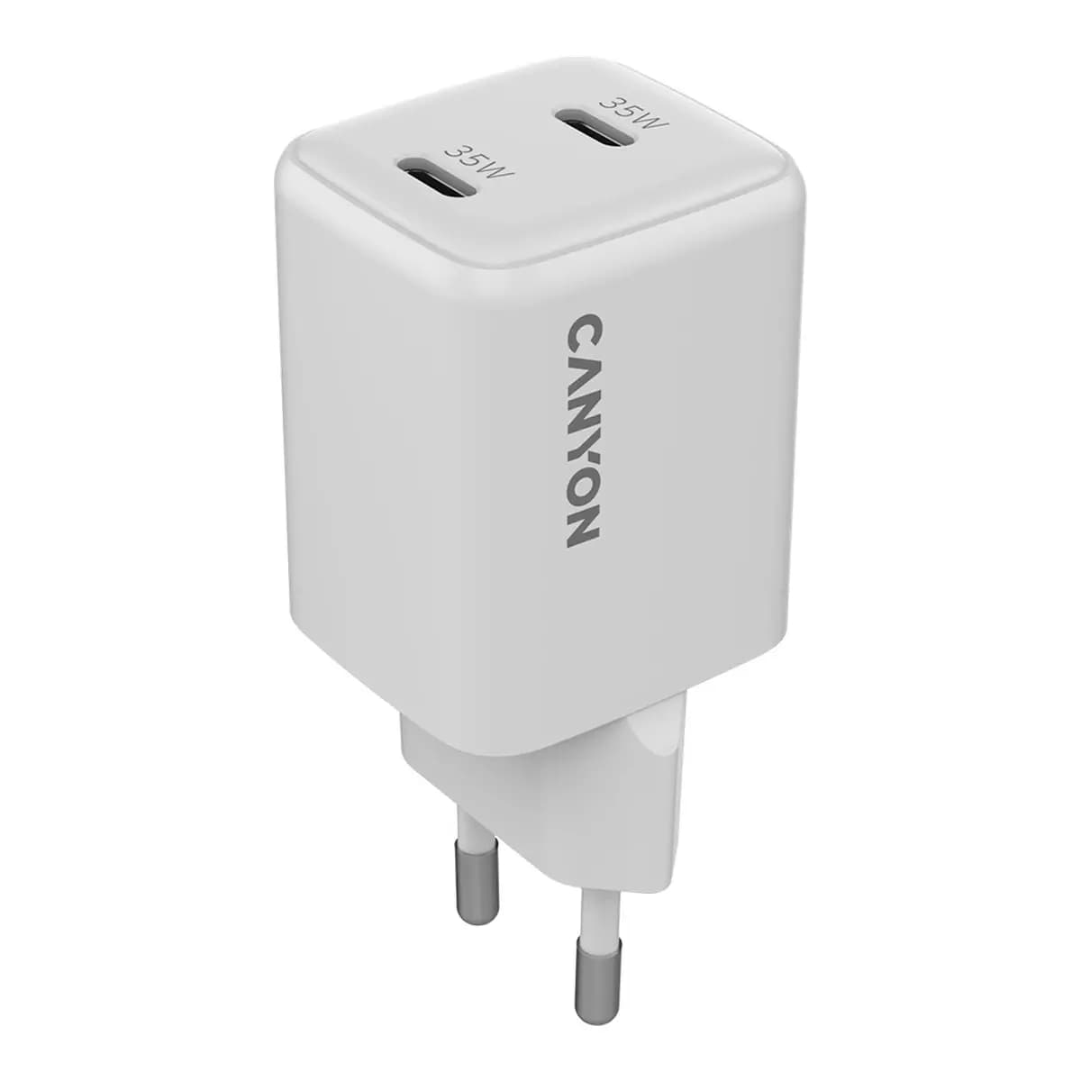 CANYON charger CU35CC GaN 35W 2xPD EU White