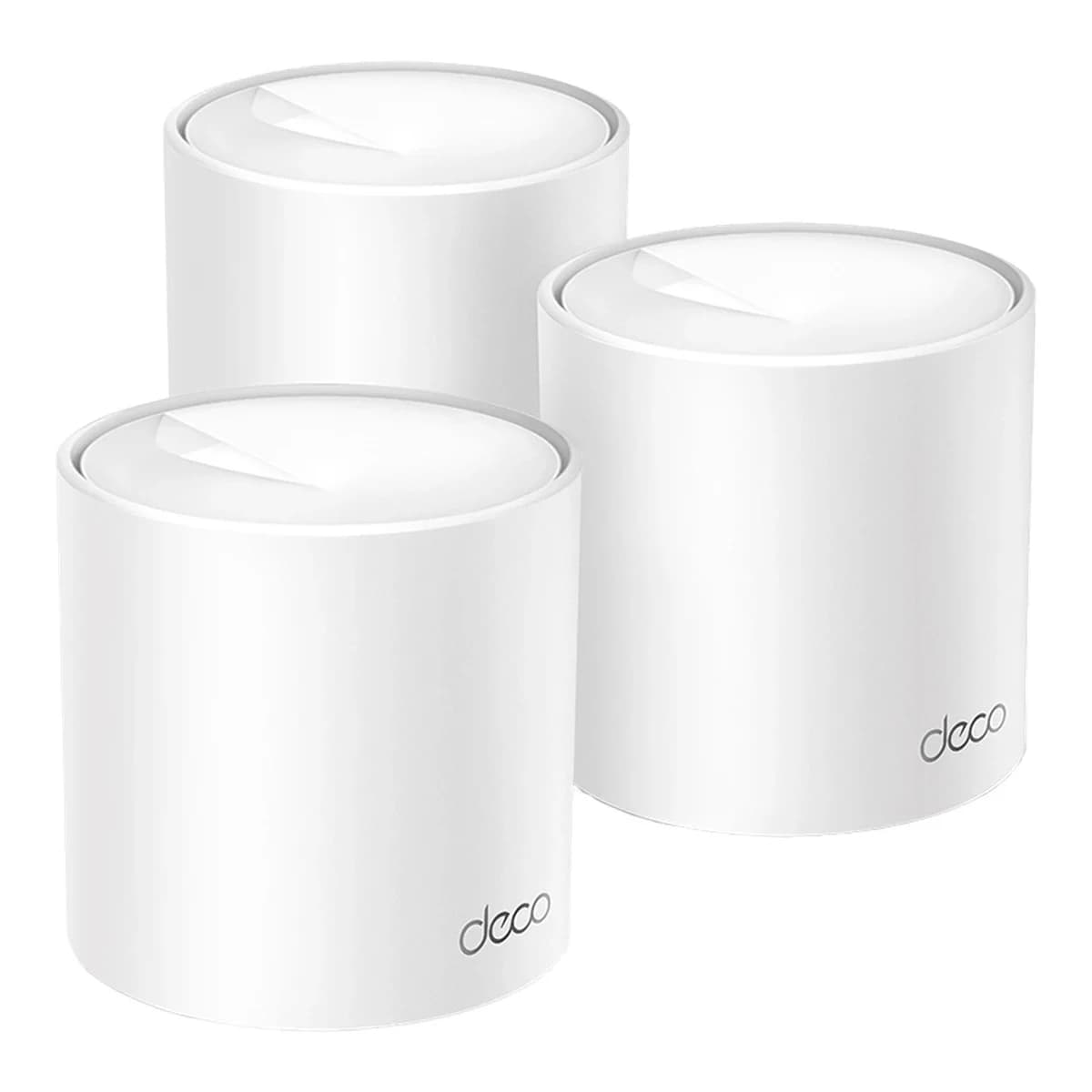 TP-LINK Router WiFi 6 AX1500 Deco X10 (3-pack), Dual Band, Mesh, MU-MIMO, QoS, WPA3
