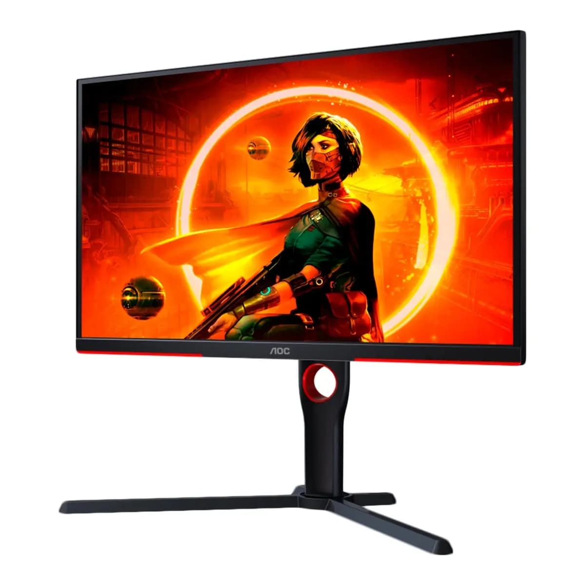 AOC Monitor Gaming 25G3ZM/BK 24.5" Full HD, VA Panel, 240Hz, 0.5ms, Adaptive Sync, Full Ergo, HDMI, DP