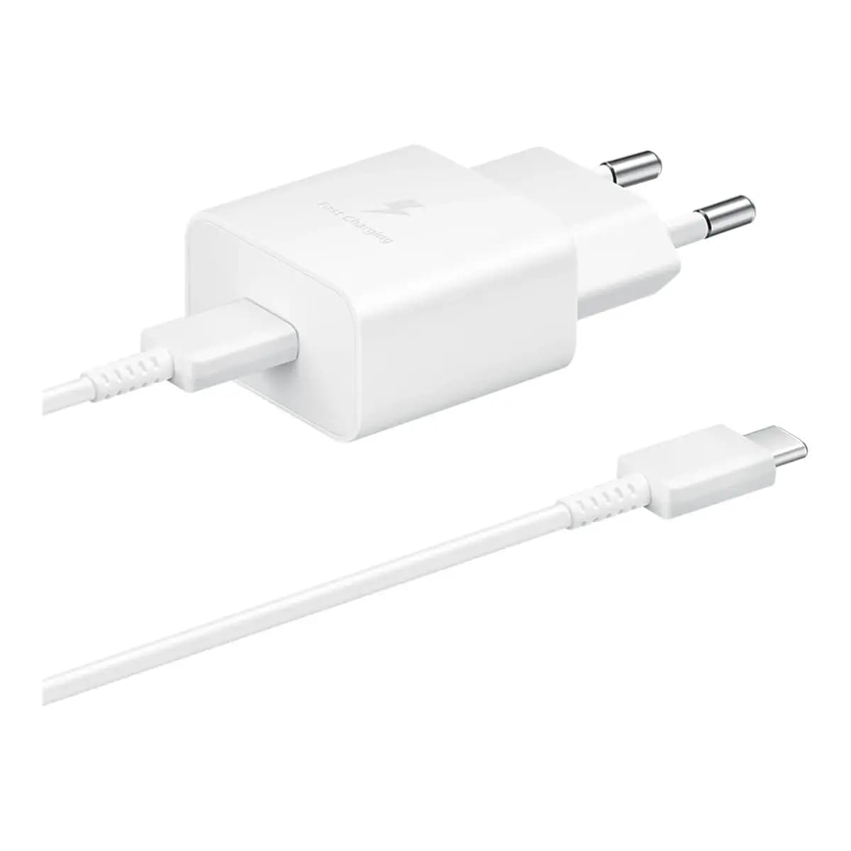 Samsung 15W Fast Charging USB-C Wall Charger White cable included