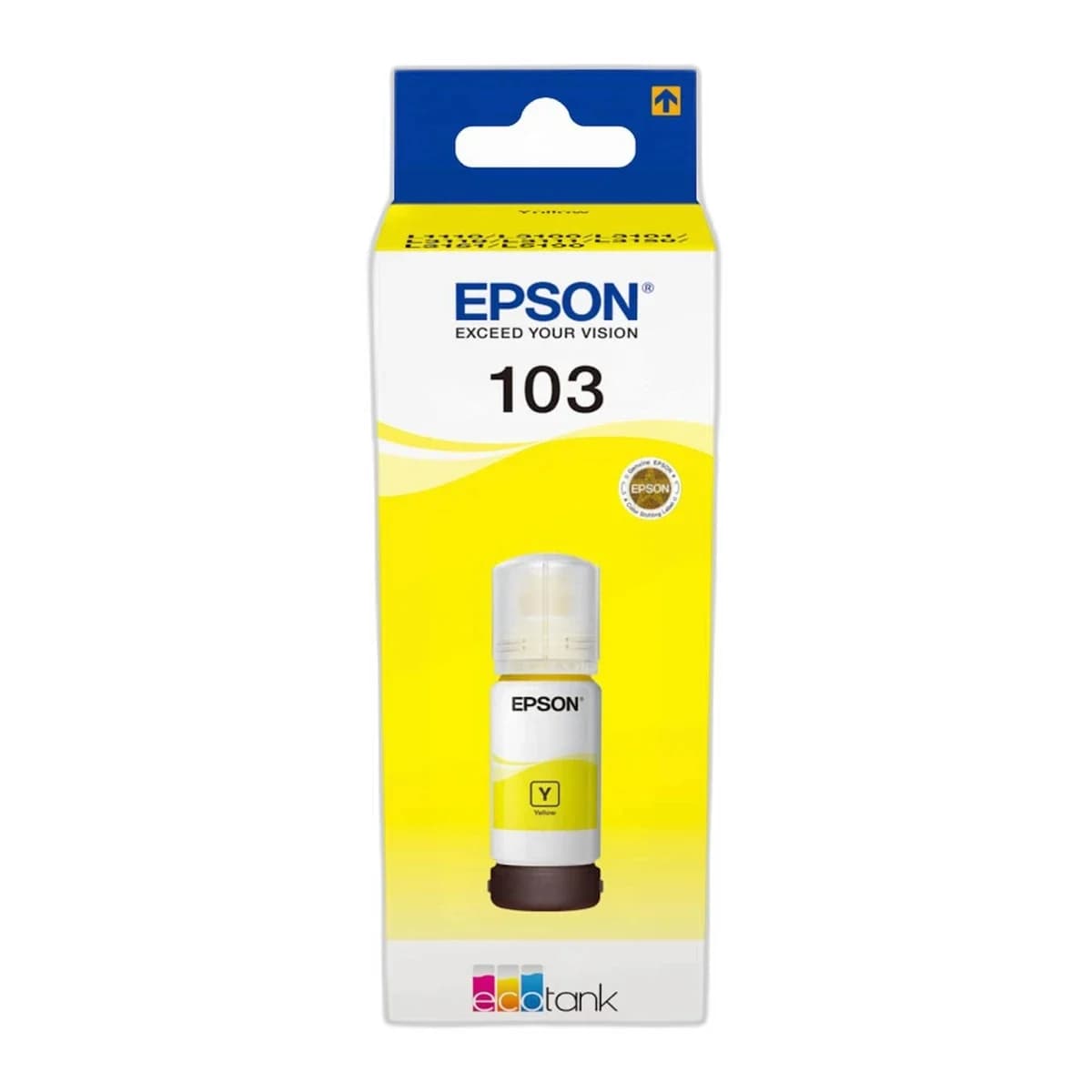 Tinta EPSON EcoTank 103 Yellow