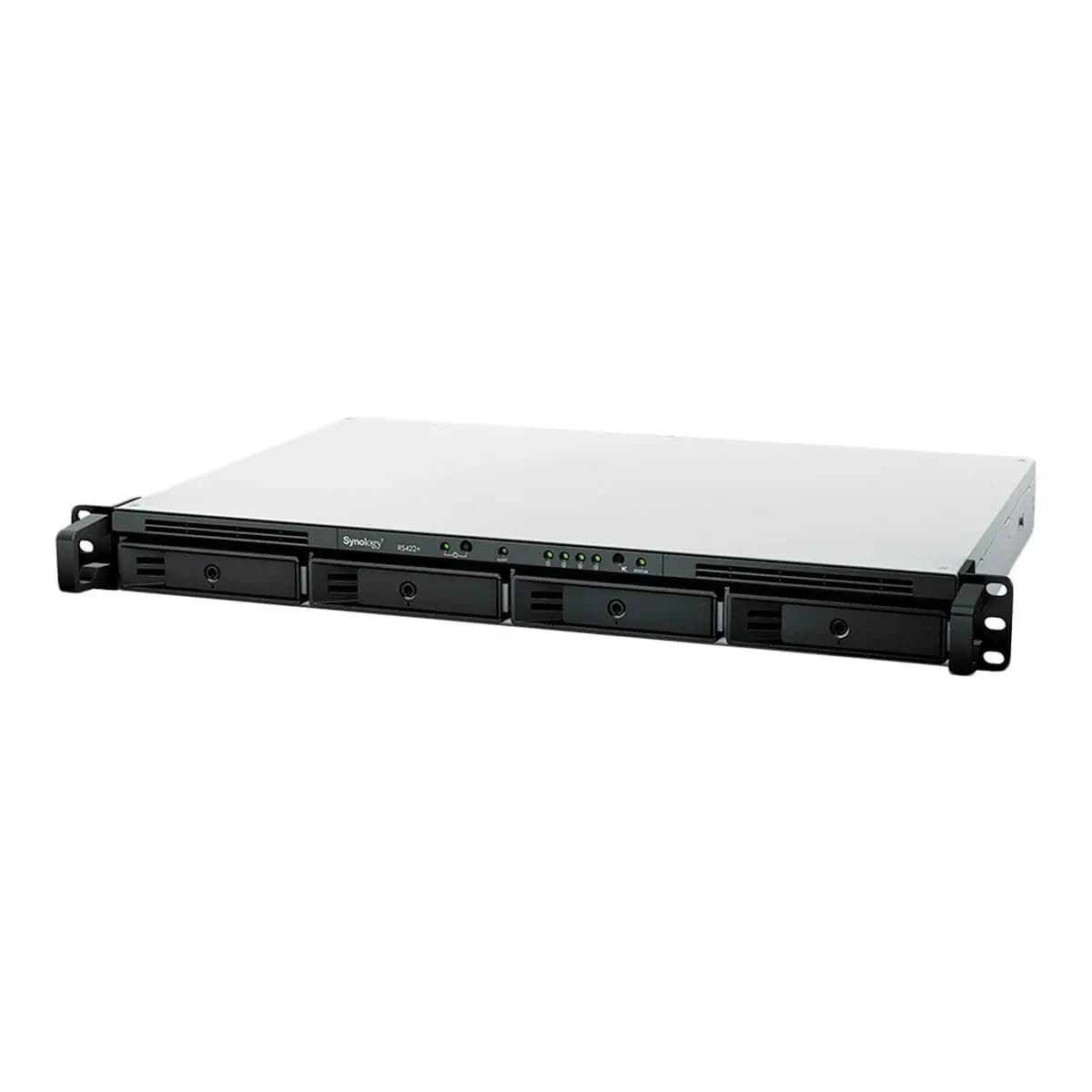 Synology NAS RS422+ rack AMD Ryzen R1600 2GB DDR4 4-bay USB LAN 2x1GbE 1U