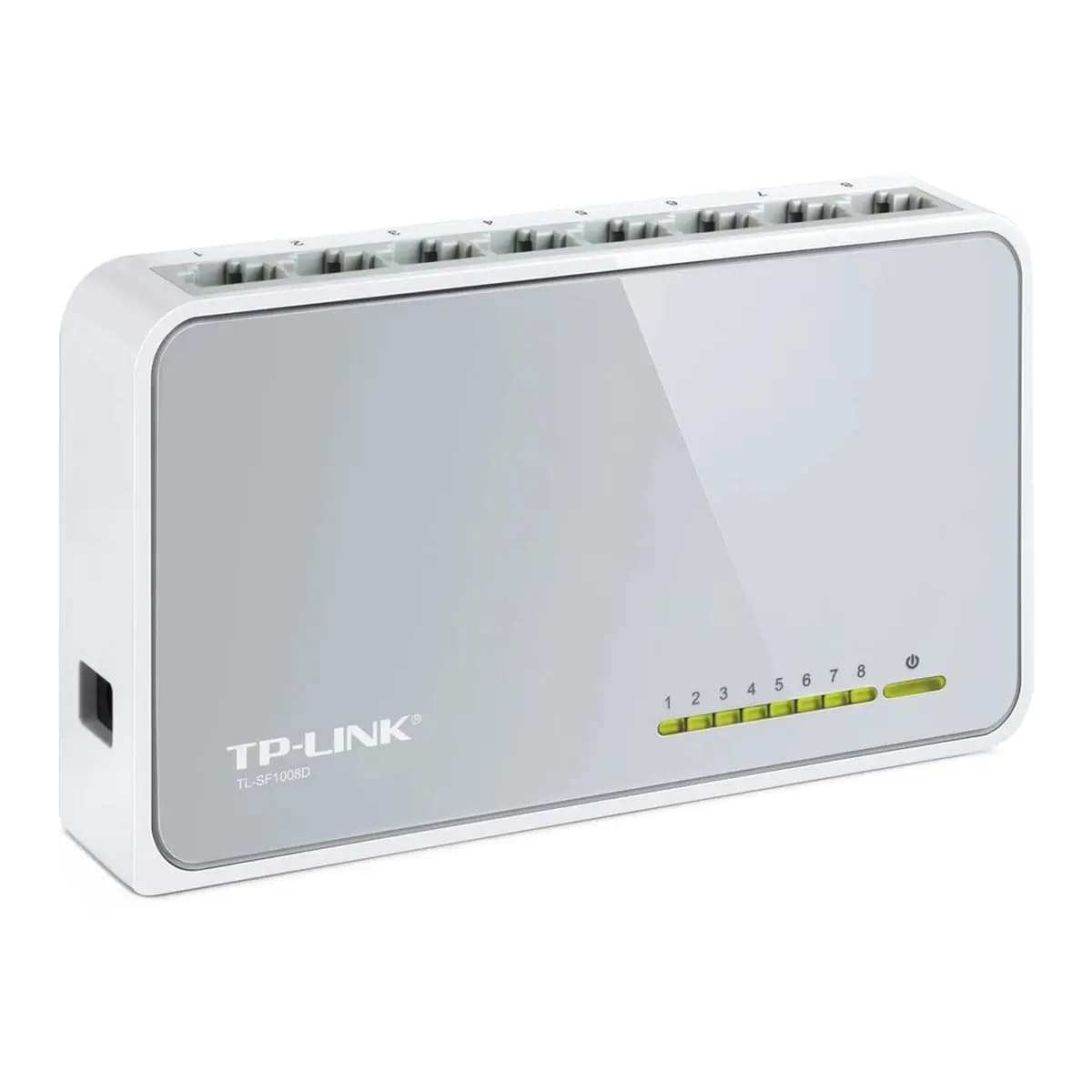 TP-LINK Switch 8-Port 10/100Mbps TL-SF1008D, Unmanaged, Desktop, Fanless