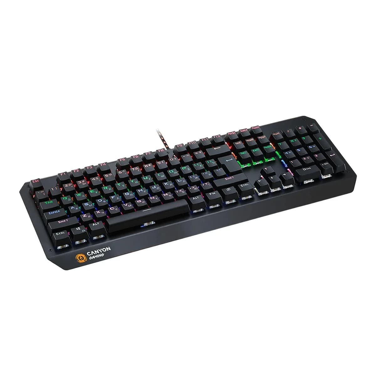CANYON Tastatura Mehanicka Gaming Hazard GK-6, USB, Full-size, RGB
