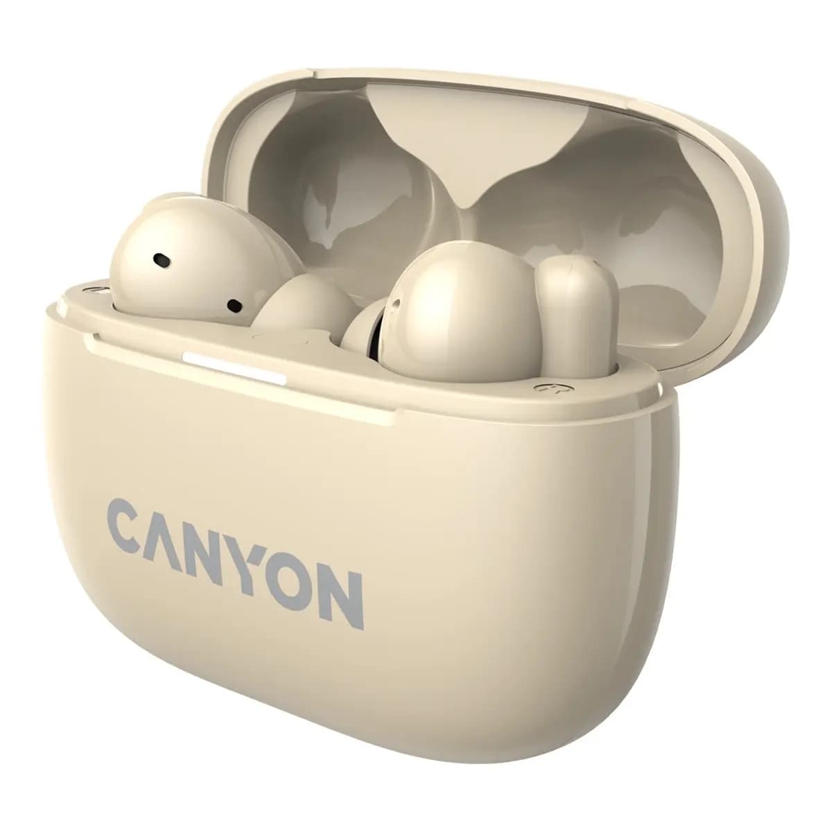 CANYON OnGo TWS-10 ANC+ENC Bluetooth Headset microphone BT v5.3 BT8922F Frequence Response:20Hz-20kHz battery Earbud 40mAh*2+Charging