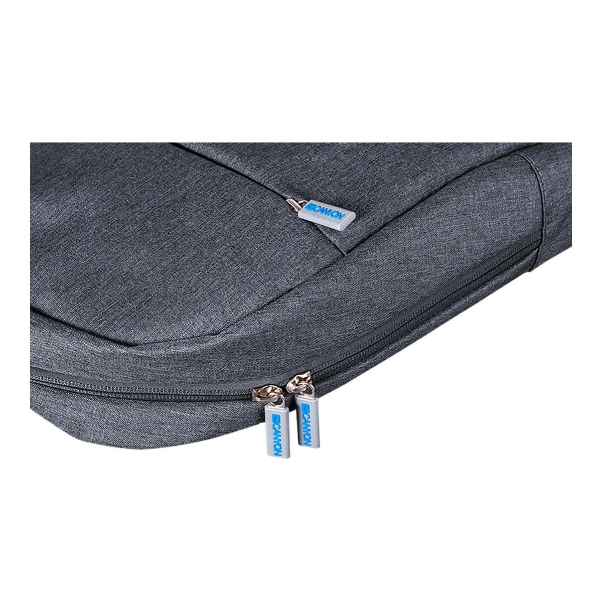 CANYON BP-4 Backpack for 15.6'' laptop material 300D polyeste Gray 450*285*85mm0.5kgcapacity 12L