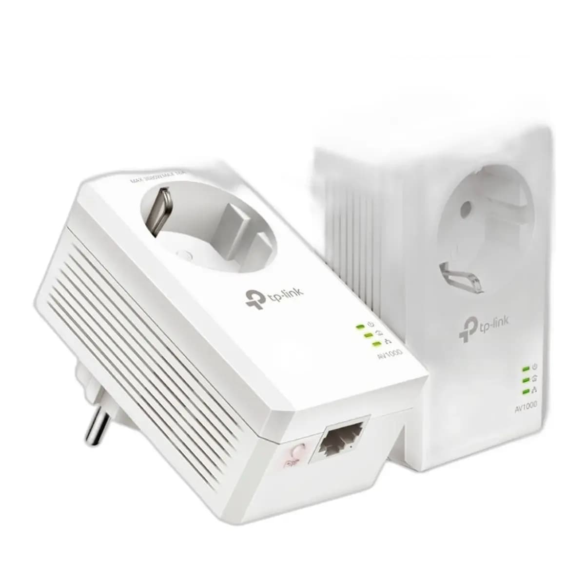 TP-LINK Powerline AV2 1000Mbps AV1000 KIT, Passthrough, Gigabit Port, Plug and Play
