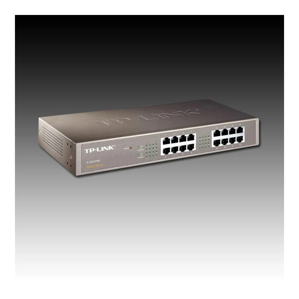 TP-LINK Switch 16-Port Gigabit TL-SG1016D, Unmanaged, Desktop/Rackmount
