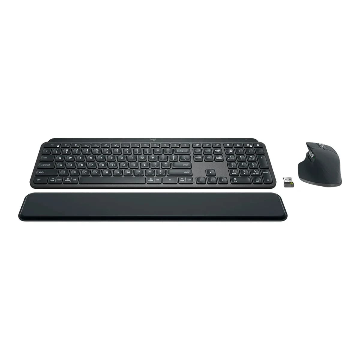 LOGITECH Tastatura Bezicna MX Keys Combo Gen 2, Bluetooth/RF, Full-Size, Illuminated, Multi-Device
