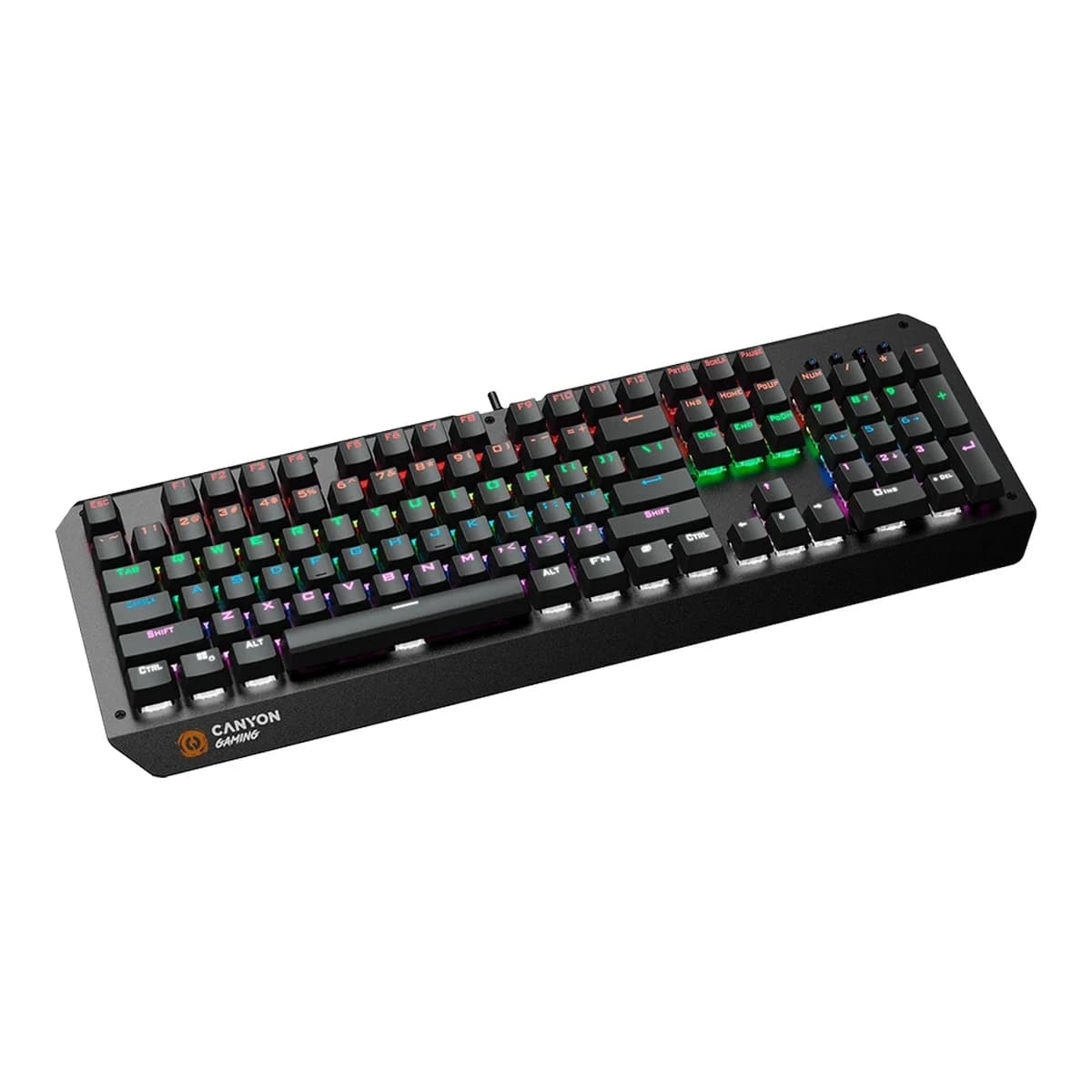 CANYON Tastatura Mehanicka Gaming Hazard GK-6, USB, Full-size, RGB