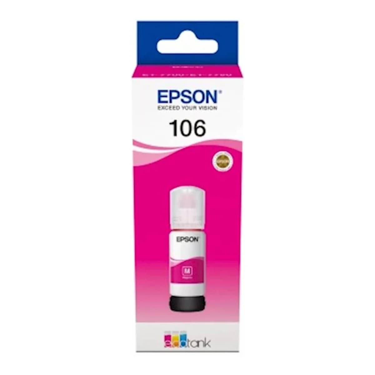 Tinta EPSON EcoTank Magenta 106