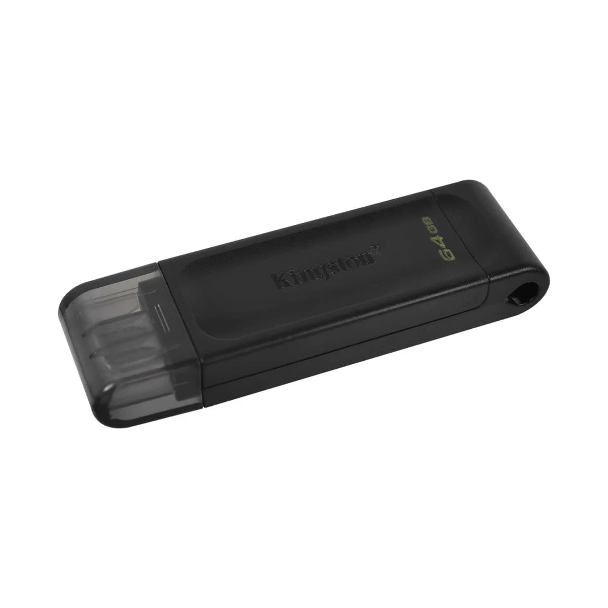 KINGSTON USB Stik DataTraveler 70, 64GB, USB-C 3.2 Gen 1, 5 Gbps, OTG, Crni