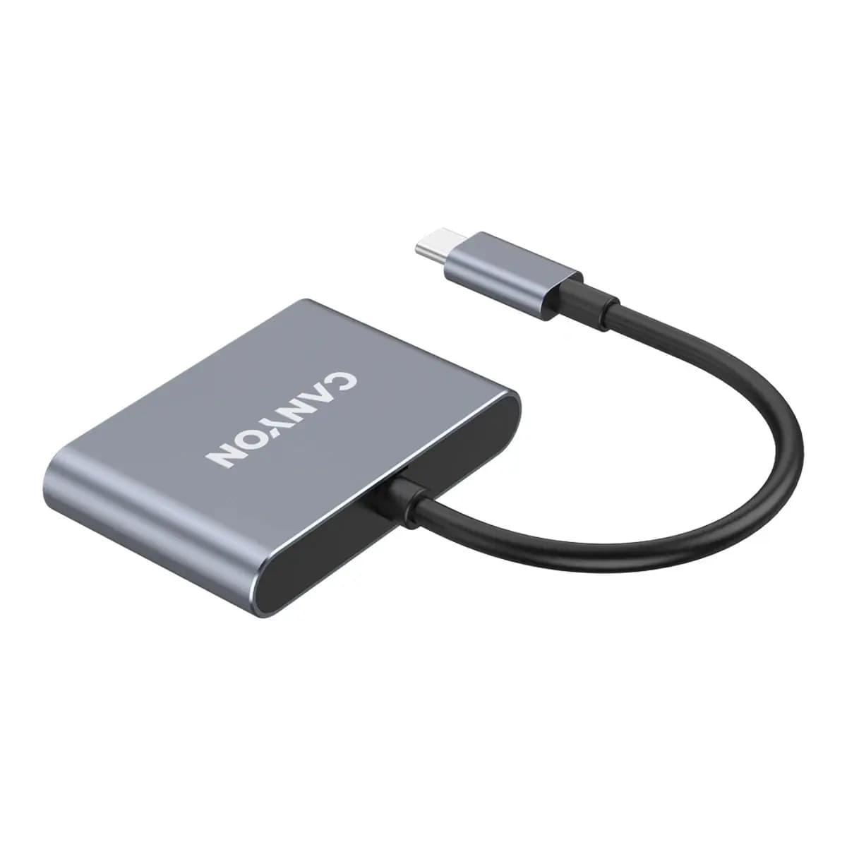 CANYON hub DS-3 3in1 USB-C Dark Grey