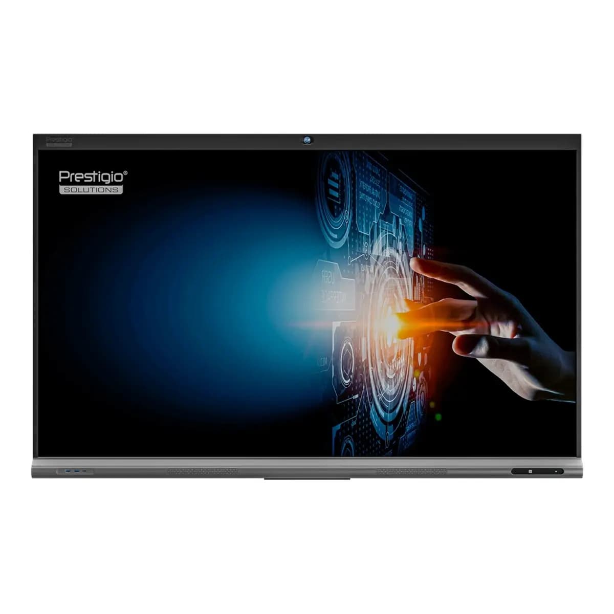 PRESTIGIO SOLUTIONS Multiboard 86" Light+ Series UHD 4K, Android 11, Wi-Fi, 40TP, NFC, Camera, touch pen