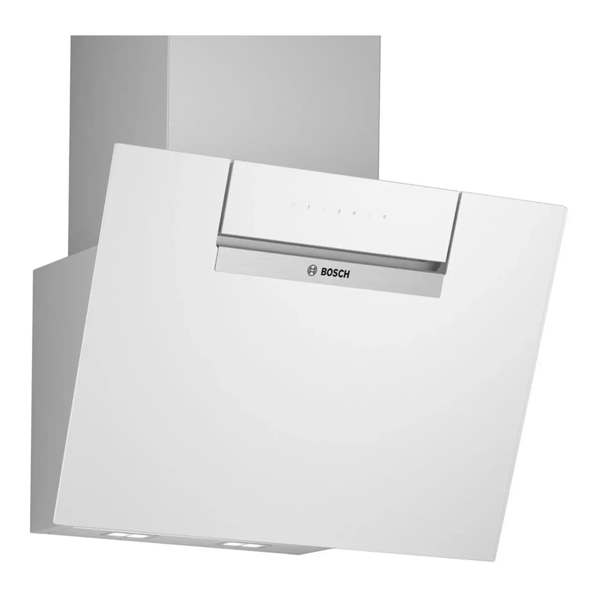 BOSCH Zidna napa Serie 4| ,Bijela, Nagnuti zaslon,768m3,60 cm, 56dB, 3 brzine,LED, A+