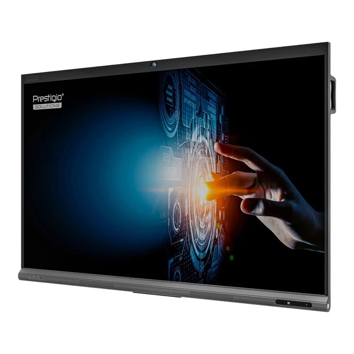 PRESTIGIO SOLUTIONS Multiboard 86" Light+ Series UHD 4K, Android 11, Wi-Fi, 40TP, NFC, Camera, touch pen