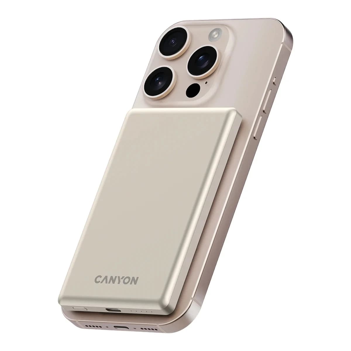 CANYON power bank OnPower 505 slim Magsafe 5000 mAh PD20W Beige