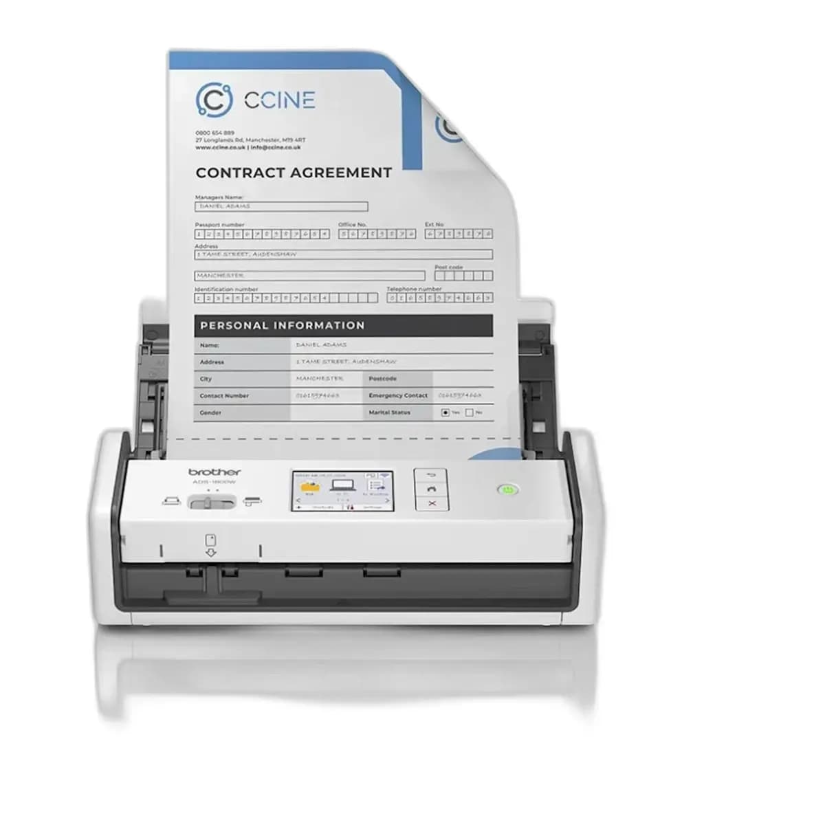 Skener BROTHER ADS-1800W