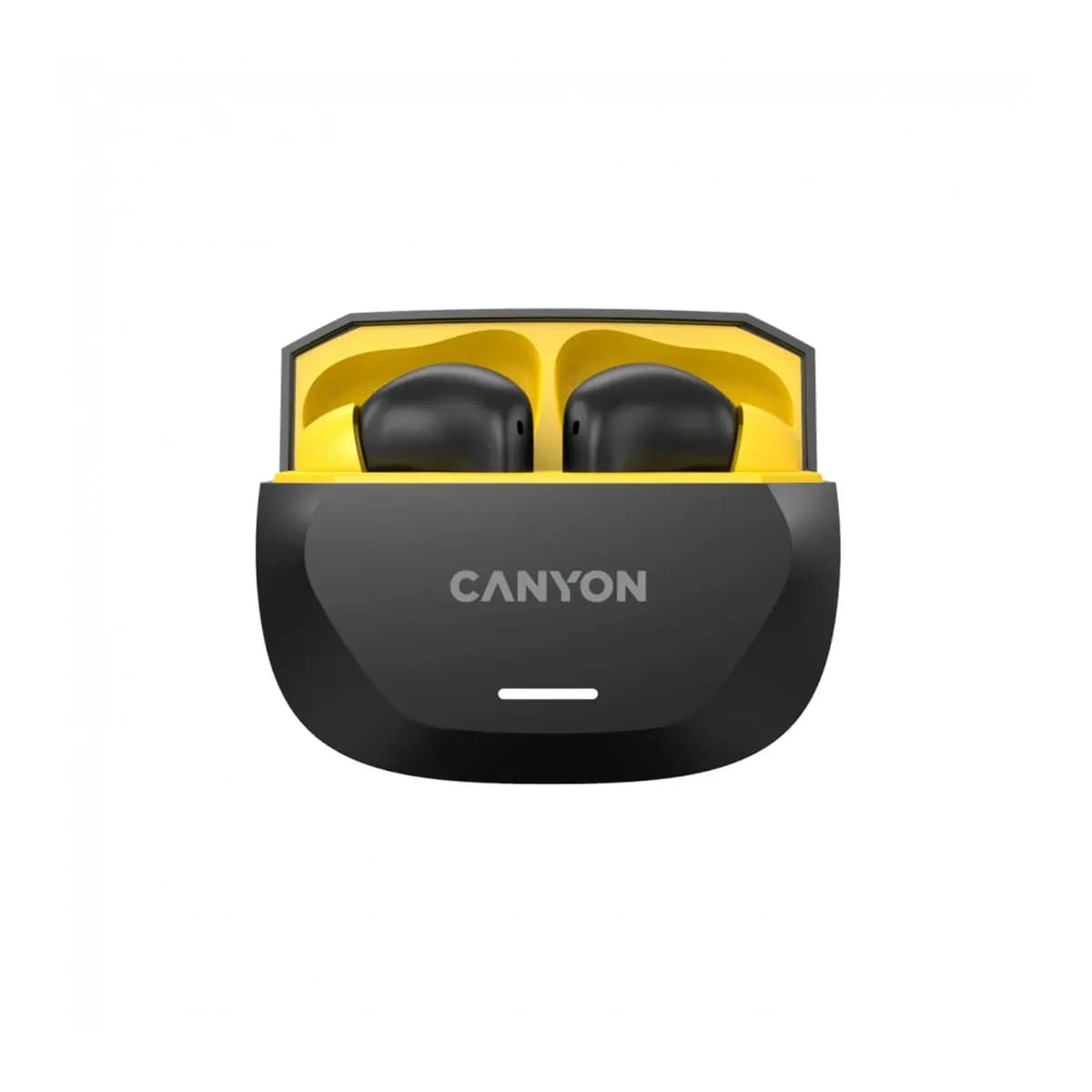 Canyon Hexagon 7 Bežične Slušalice - ANC+ENC, Bežično punjenje, Crno-žute