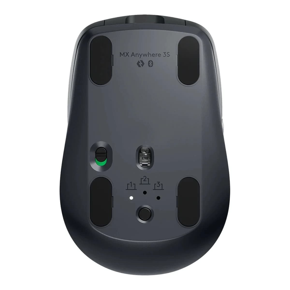 Logitech MX Anywhere 3S Bežični Miš - Grafitni, Bluetooth, 8000 DPI