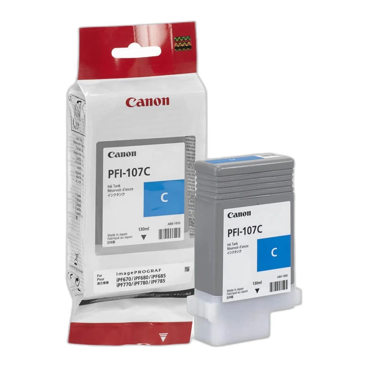 Tinta CANON PFI-107 Cyan