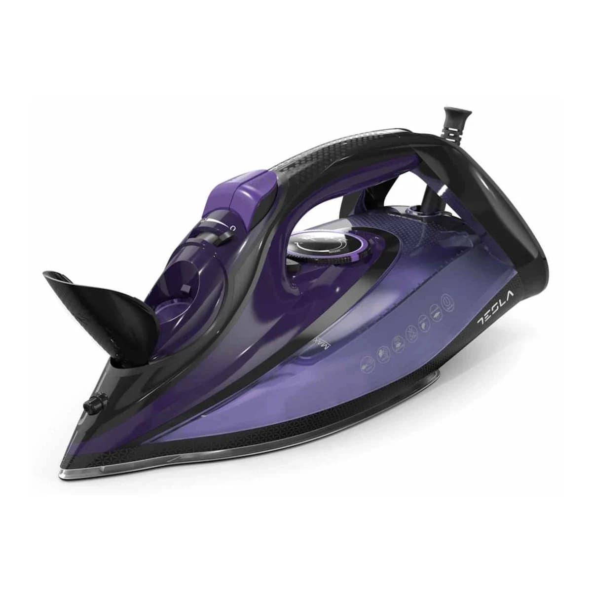 TESLA Pelga 2600W IR500BP / 0.32L / IRONS / Keramika / BLack - Purple