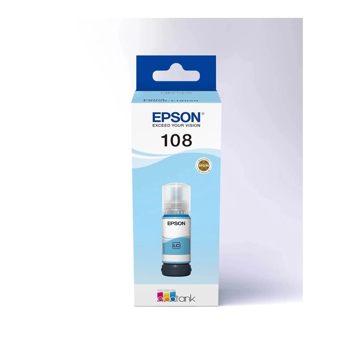 Tinta Epson 108 EcoTank Light Cyan