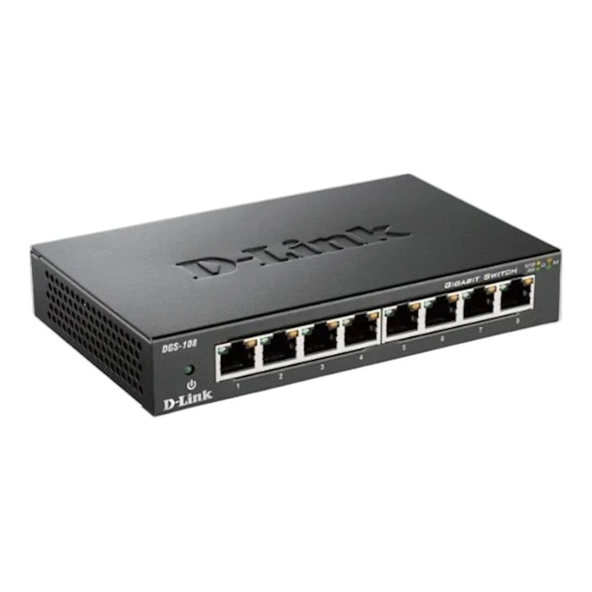 Switch DLINK 8-Port Gigabit Unmanaged Metalni DGS-108/E